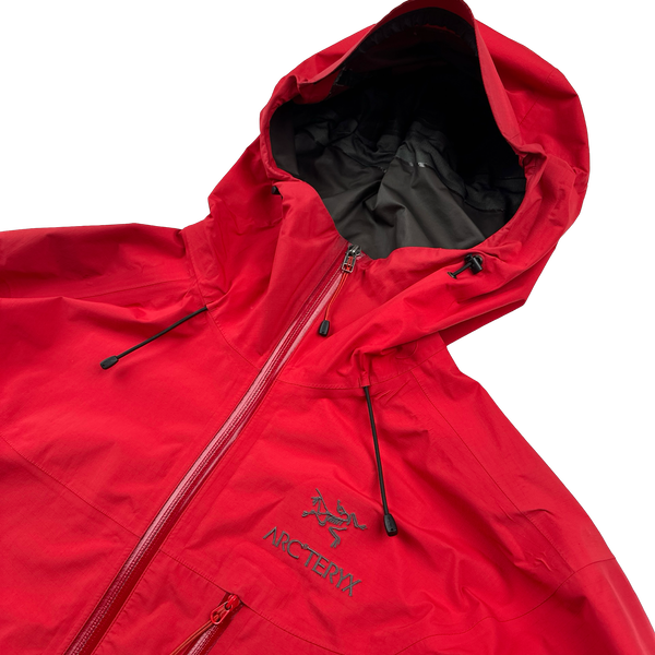 Arcteryx Red Gore-Tex Sample Waterproof Jacket - Medium