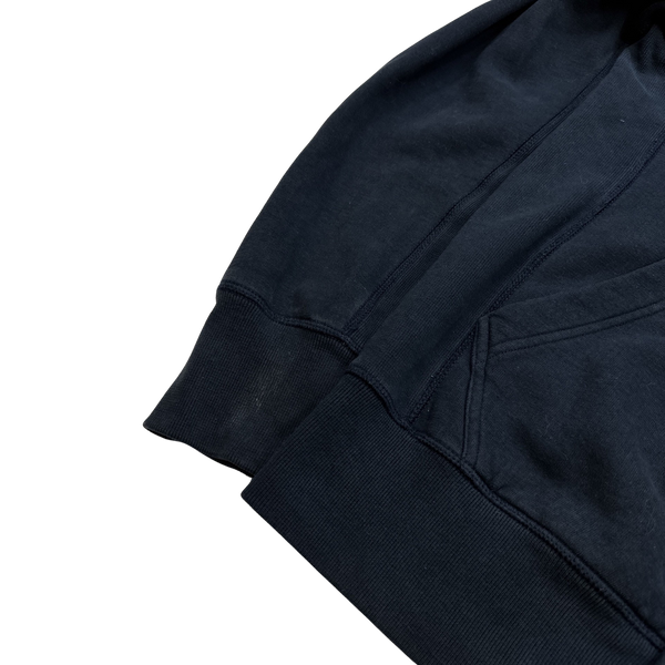 Stone Island Navy Buttoned Cotton 2011 Jumper - Medium