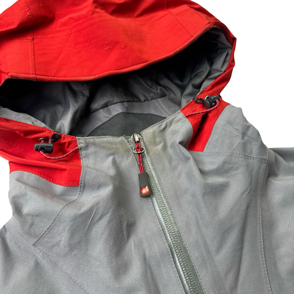 North Face Red Colour Block Summit Series Gore Tex Jacket - Small