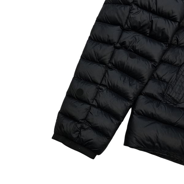 CP Company Black Down Filled DD Shell Goggle Puffer Jacket - Medium
