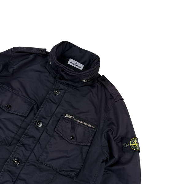 Stone Island 2013 Navy Quilted David TC Field Jacket - Medium