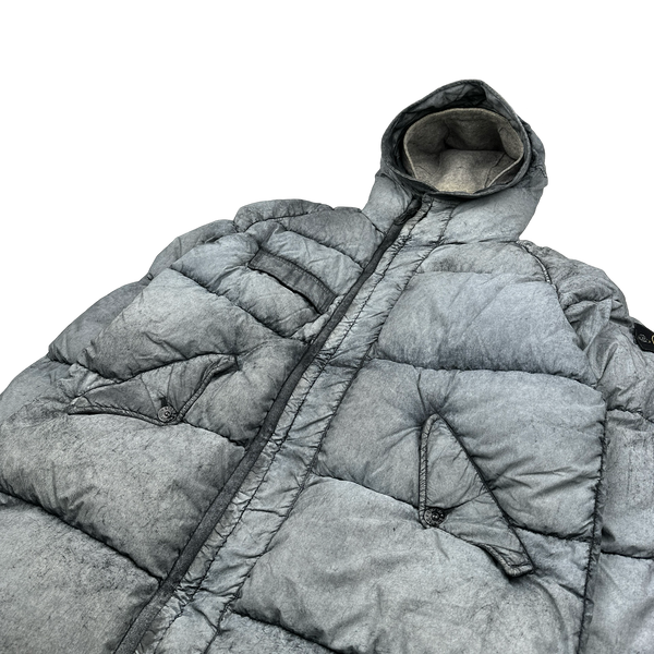 Stone Island 2017 Tela Nylon Down Dust Frost Puffer - XL