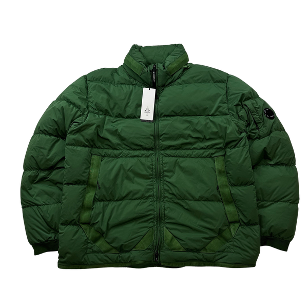 CP Company Green Down Filled Nycra R Puffer Jacket - 3XL