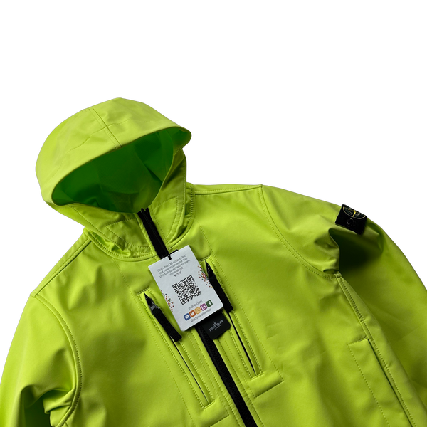 Stone Island 2022 Green Soft Shell Juniors Jacket - Age 10