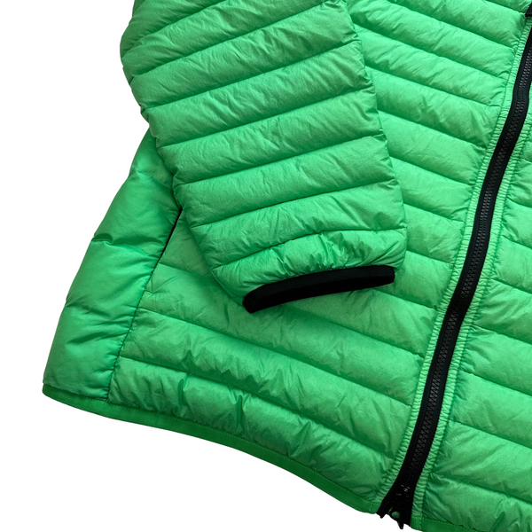 Stone Island Green Loom Woven R Nylon Down TC Puffer - Medium - Large - XL