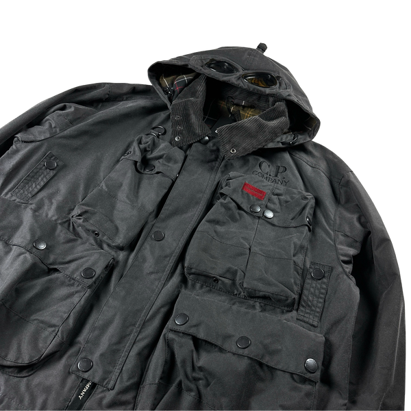 CP Company x Barbour Multi Pocket 500 Mille Waxed Jacket - XL