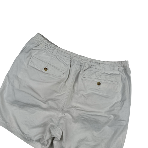 Ralph Lauren White Cotton Shorts - XL