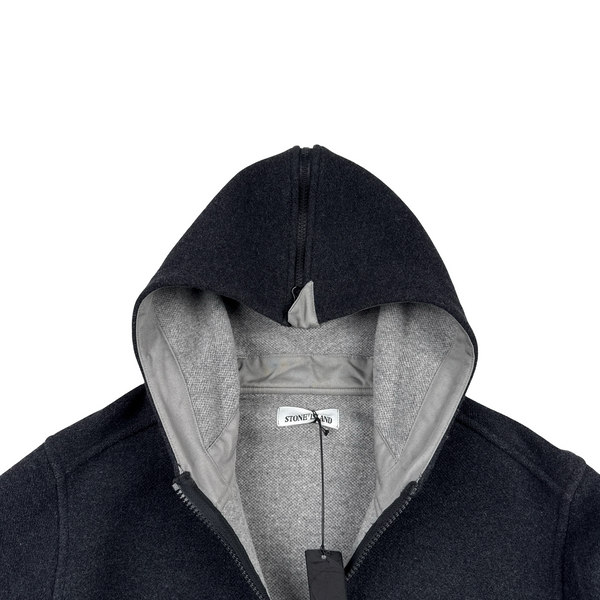 Stone Island 2019 Panno Jaquard Pullover Wool Jacket - Large