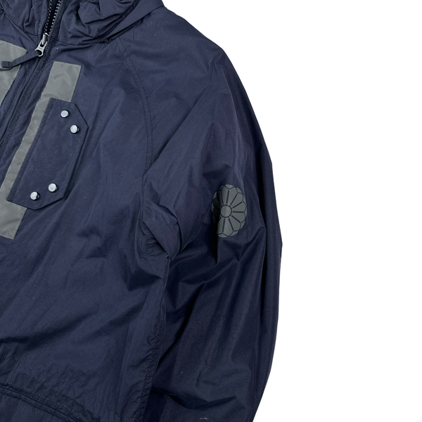 Ten C Navy Reflective Strip Multipocket Jacket - Medium