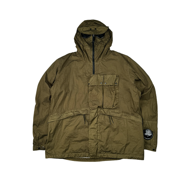 CP Company x Adidas  Khaki Explorer Chrome Goggle Jacket - XL