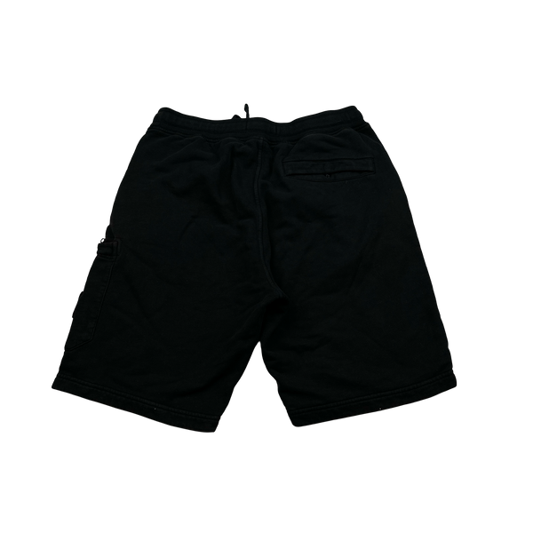 Stone Island 2021 Black Cotton Shorts - Medium