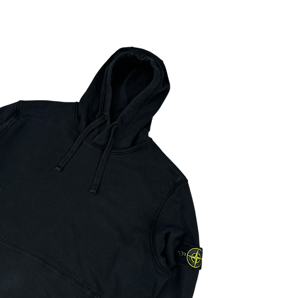 Stone Island 2021 Black Pullover Hoodie - XL
