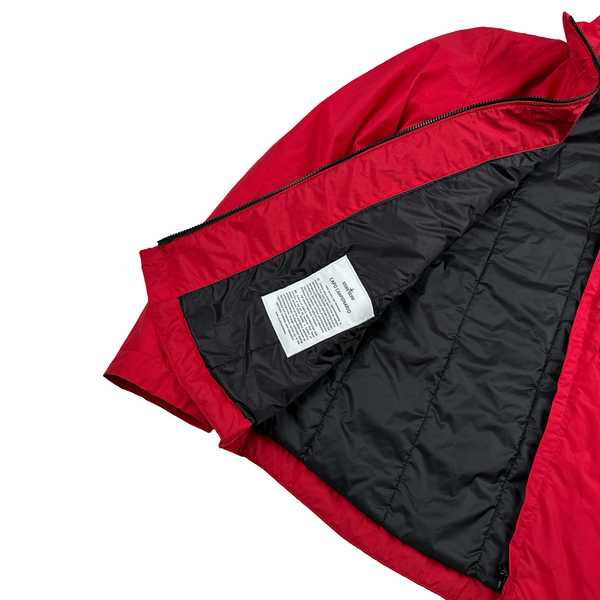 Stone Island 2022 Stellina Red Primaloft Lined Jacket - Large
