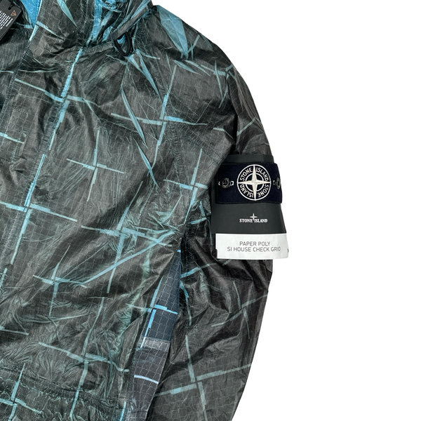 Stone Island 2017 Paper Poly House Check Jacket - Medium