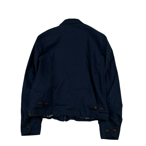 Ralph Lauren Navy Harrington Zipped Jacket - Small
