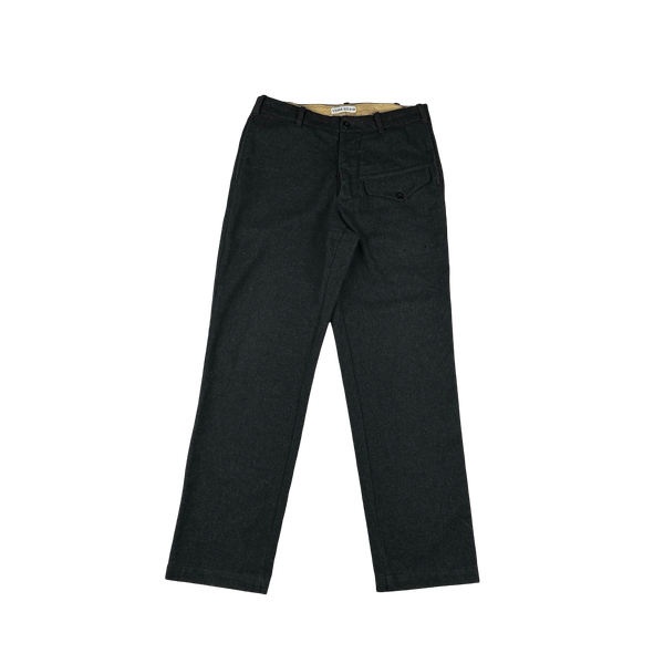 Stone Island 1999 Charcoal Vintage Wool Cargo Trousers - 34"