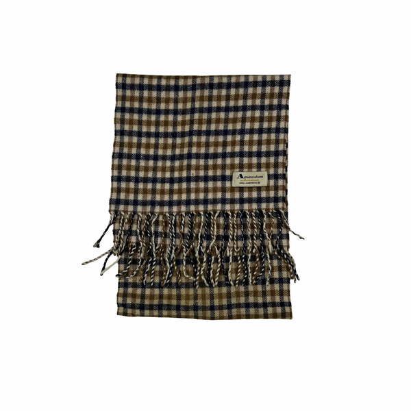 Aquascutum Classic Nova Checked Scarf
