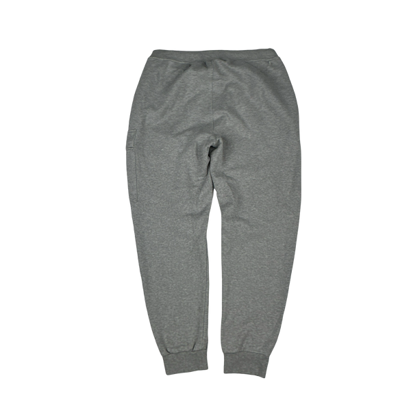 CP Company Grey Cotton Lens Viewer Joggers - Medium