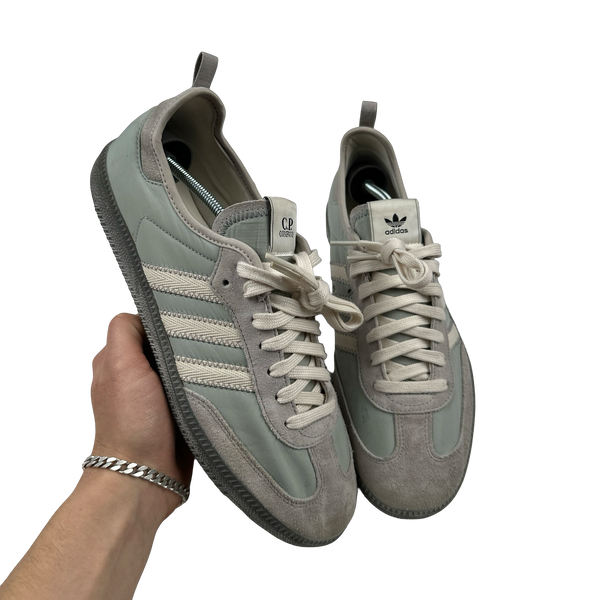 Adidas x CP Company Samba Grey Trainers - UK 9