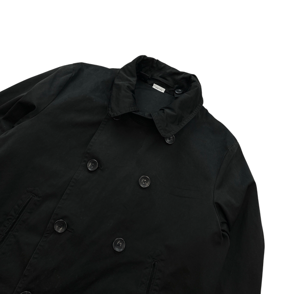 Ten C David TC Double Breasted Pea Coat Waterproof Jacket - Large