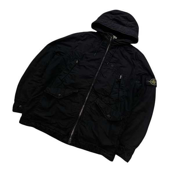 Stone Island Black David Light TC Micropile Jacket - XL
