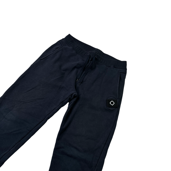 Ma Strum Dark Navy Patch Joggers - Large