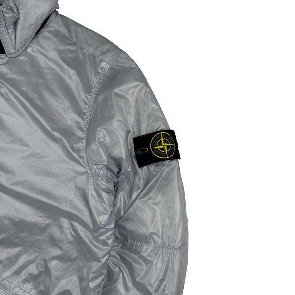 Stone Island 2018 Icey White Pertex Quantum Primaloft Jacket - Large