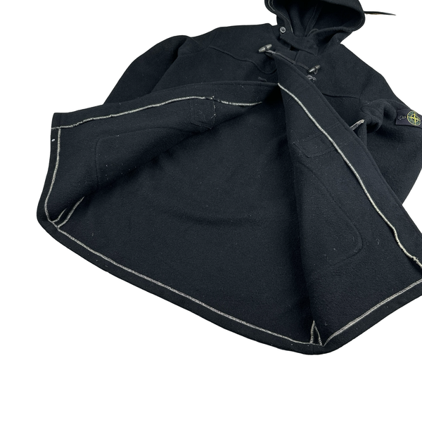Stone Island 2003 Vintage Wool Duffle Coat - Large