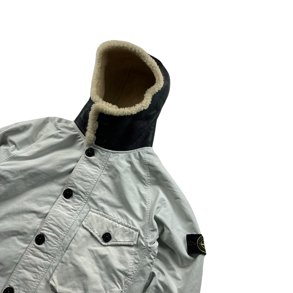 Stone Island 2017 Sherpa Sheepskin David TC Jacket - Small