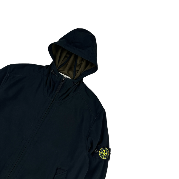 Stone Island 2013 Black Light Soft Shell R Jacket - Large