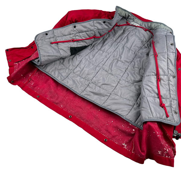 Stone Island Vintage 1998 Red Green Edged Badge Jacket - Medium