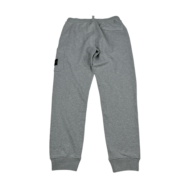 Stone Island 2024 Grey Cotton Joggers - Medium