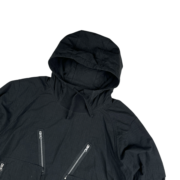 Stone Island 2019 Black Shadow Project Naslan Rip Stop Smock Pullover - XL