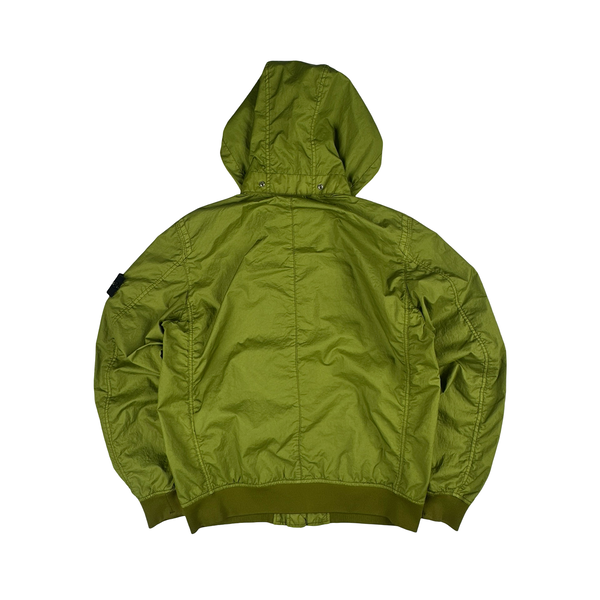 Stone Island 2015 Green Membrana 3L TC Lightweight Jacket - Medium