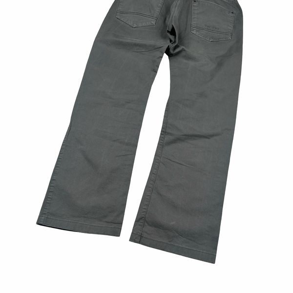Stone Island 2009 Relaxed Fit Grey Cotton Trousers - Small
