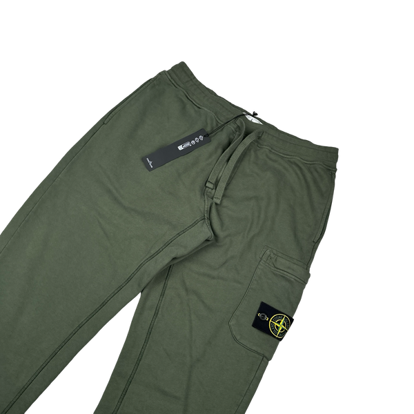 Stone Island 2024 Dark Green Jogging Bottoms - XL