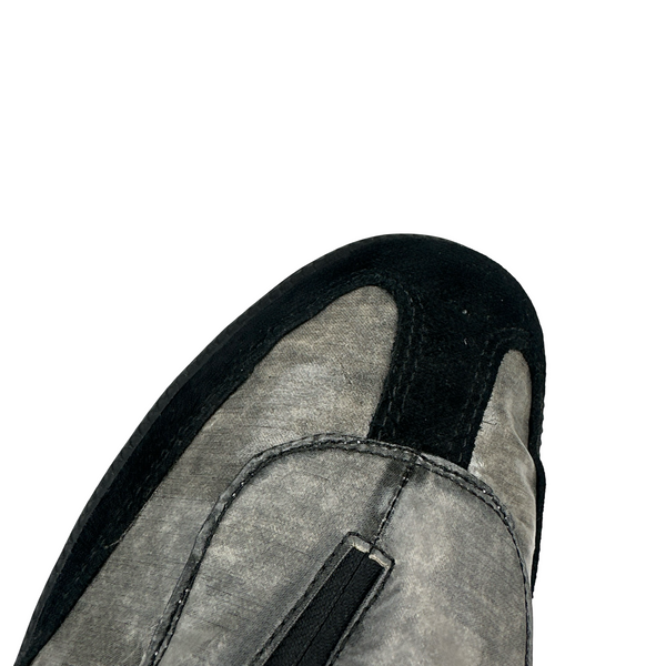 Stone Island x Adidas 2009 Grey Zipped Samba Trainers - UK 11