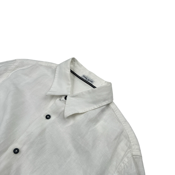Stone Island 2006 Lino Flax Buttoned Shirt - XL