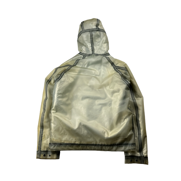 Stone Island 2015 Sherling Lined Poly Cover Jacket - Large