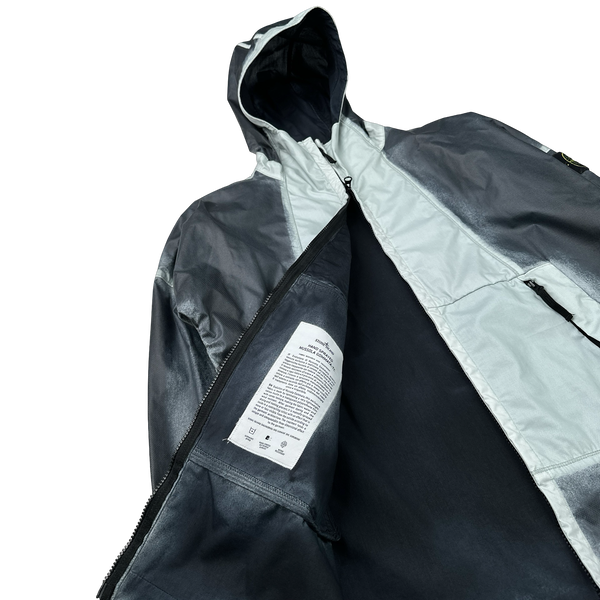 Stone Island 2023 Hand Sprayed Mussola Gommata TC Jacket - Medium