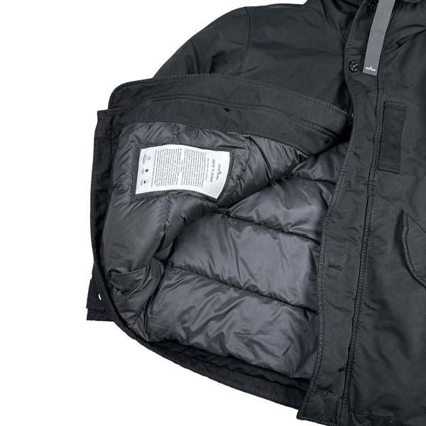 Stone Island 2022 Black David TC Down Jacket - XXL
