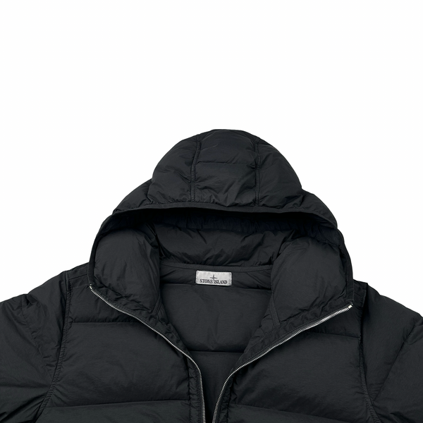 Stone Island 2023 Black Seamless Tunnel Nylon Down TC - Medium