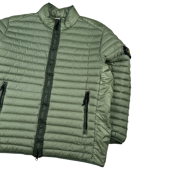 Stone Island 2023 Loom Woven Chambers R Nylon Down-TC Puffer Jacket - 3XL