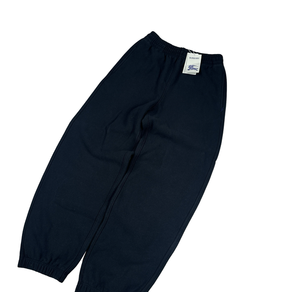 Burberry Thick Cotton Patch Baggy Joggers - Small