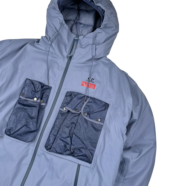 CP Company Lilac Goretex Infinium Waterproof Down Liner Jacket - XXL