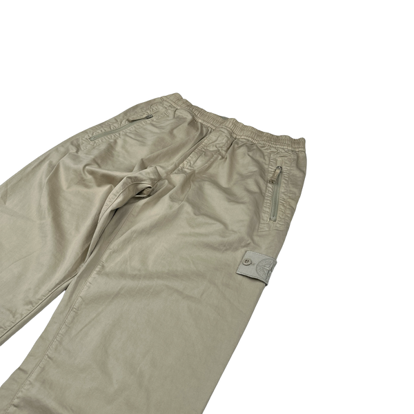 Stone Island 2021 Beige Ghost Cargo Trousers - 30"