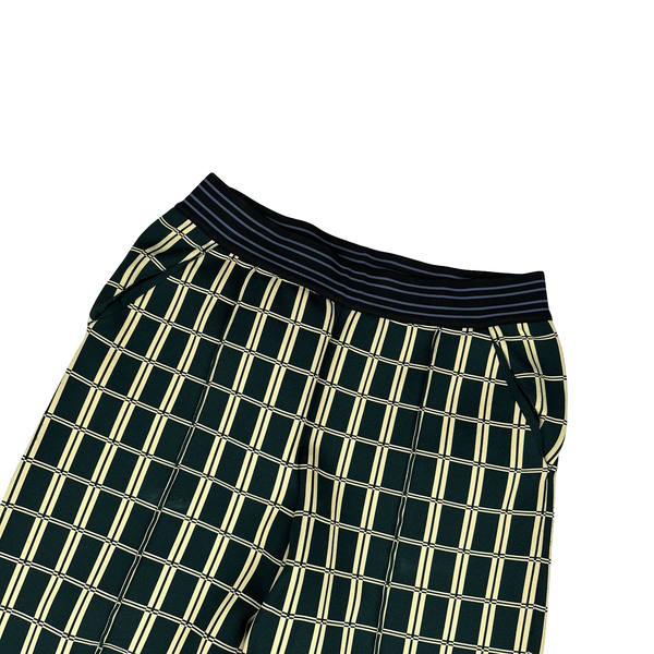 Marni Retro Grid Jacquard Zipped Bootcut Tracksuit - Large