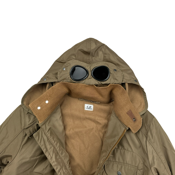 CP Company 2011 Beige Leinster 200 Goggle Jacket - XL