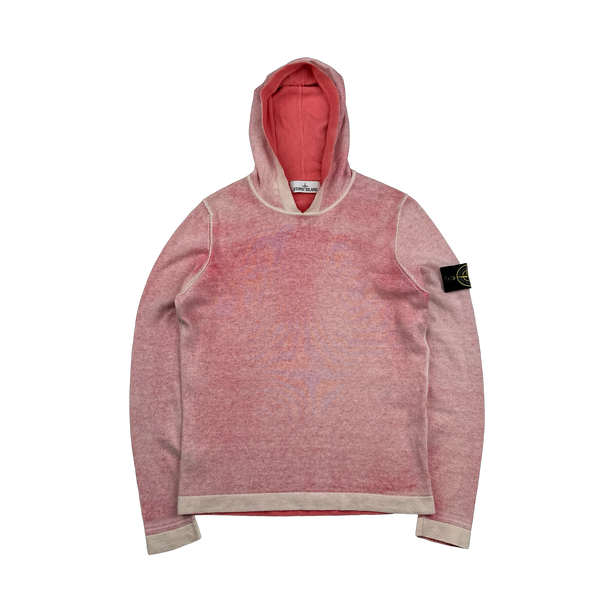 Stone Island 2017 Hand Sprayed Pullover Cotton Knit - Small