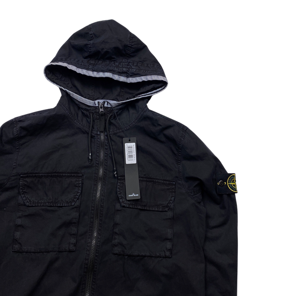 Stone Island 2022 Supima Cotton Hooded Overshirt - Small